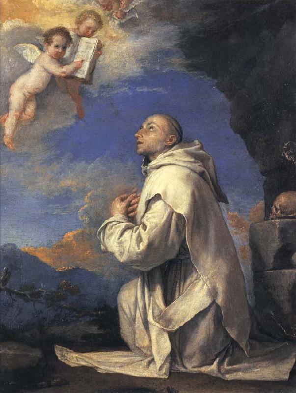Jusepe de Ribera Vision fo St.Bruno Sweden oil painting art